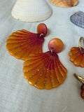 Les grands coquillages 🐚 -  Sunset irisé et paillettes dorées