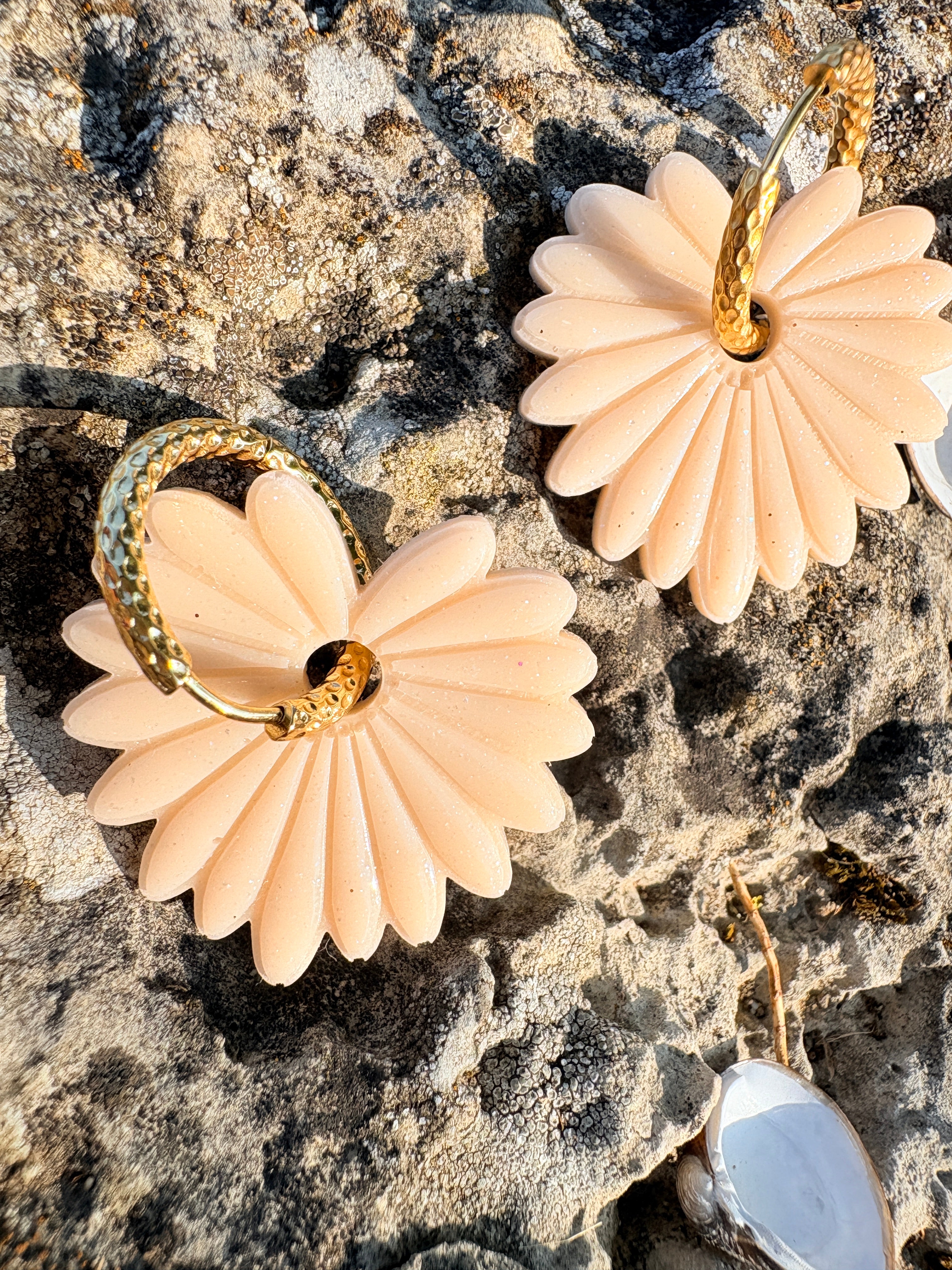 Pampilles Palmiers Beige irisé