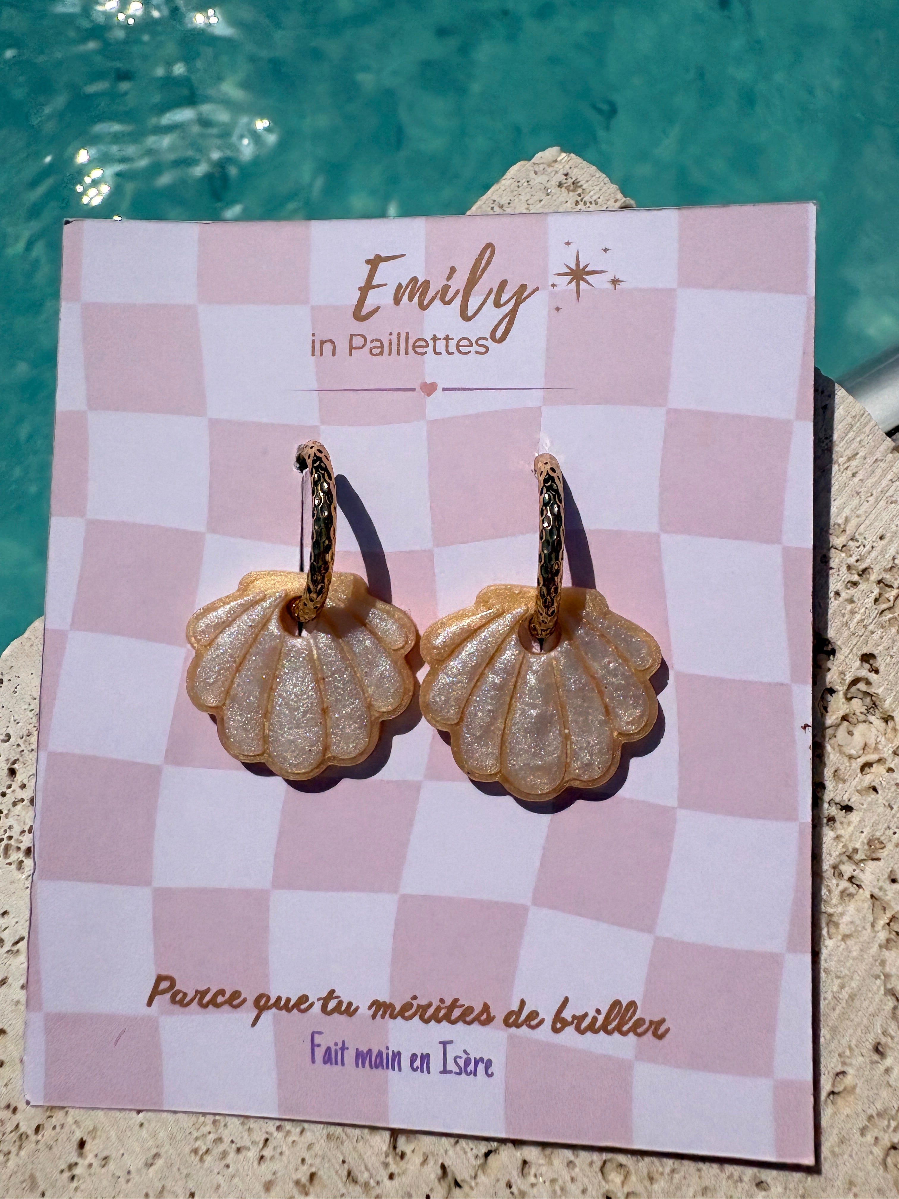 Coquillages Crème & blanc nacré (sans créole)