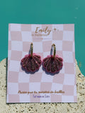 Coquillages Rose & Paillettes Rose clair (sans créole)