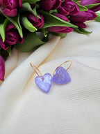 Pampilles Coeurs - taille S - Lilas nacré