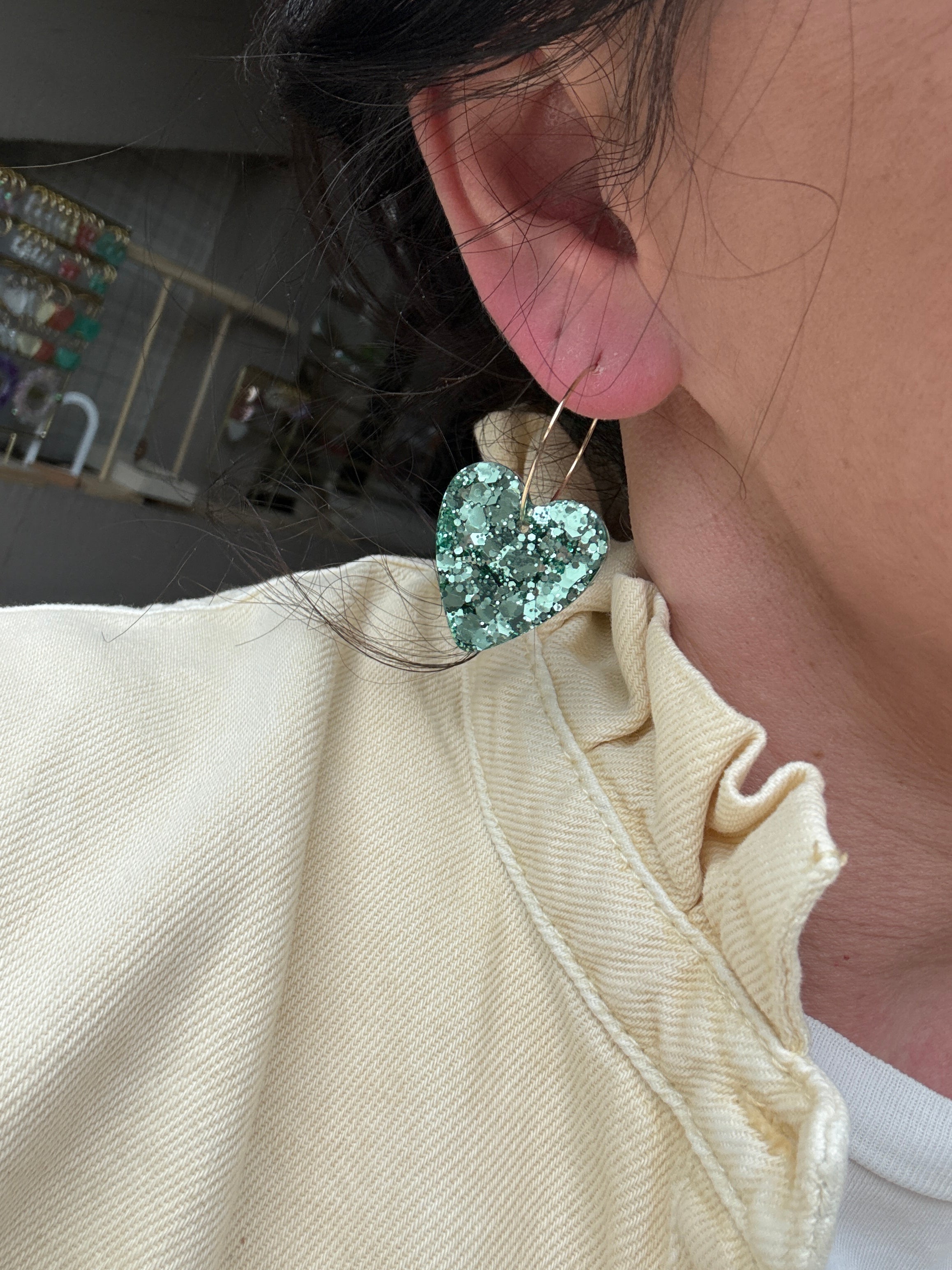 Pampilles Coeurs - taille M - Menthe glaciale