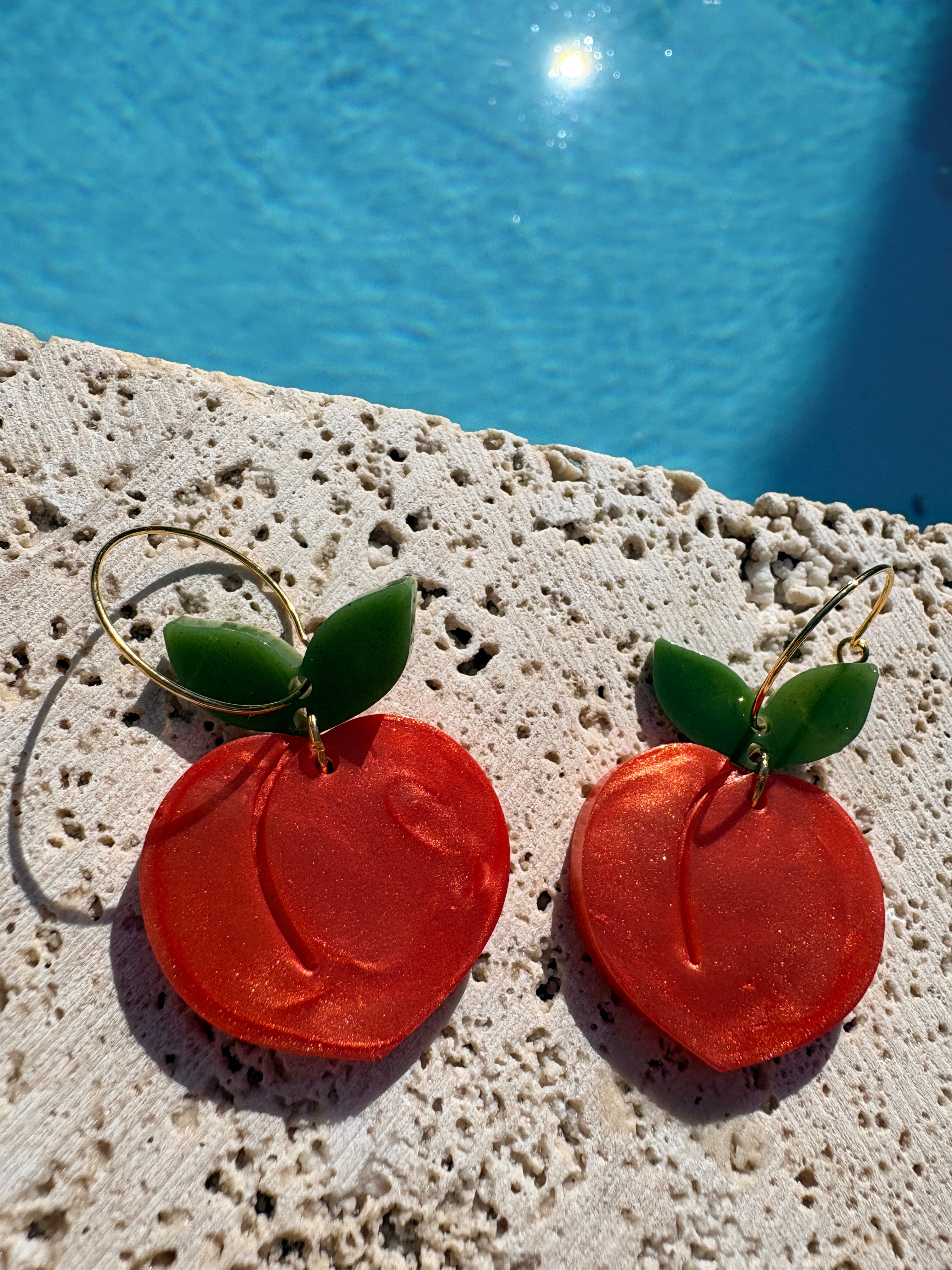 Les boucles Pêches gourmandes - Corail